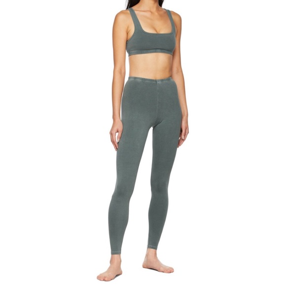 Skims | Lounge Life Legging in Malachite | Medium New with Tags - Picture 4 of 13